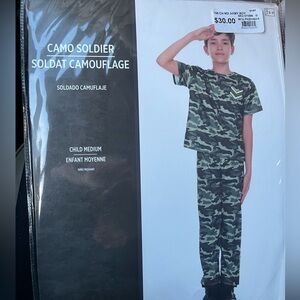 Camo Soldier Halloween Costume